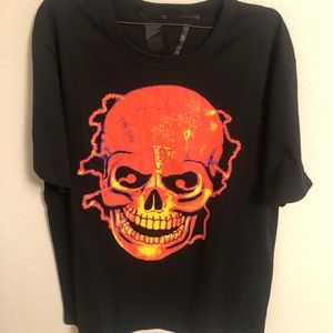 Vlone Shell Shocker Black Tee